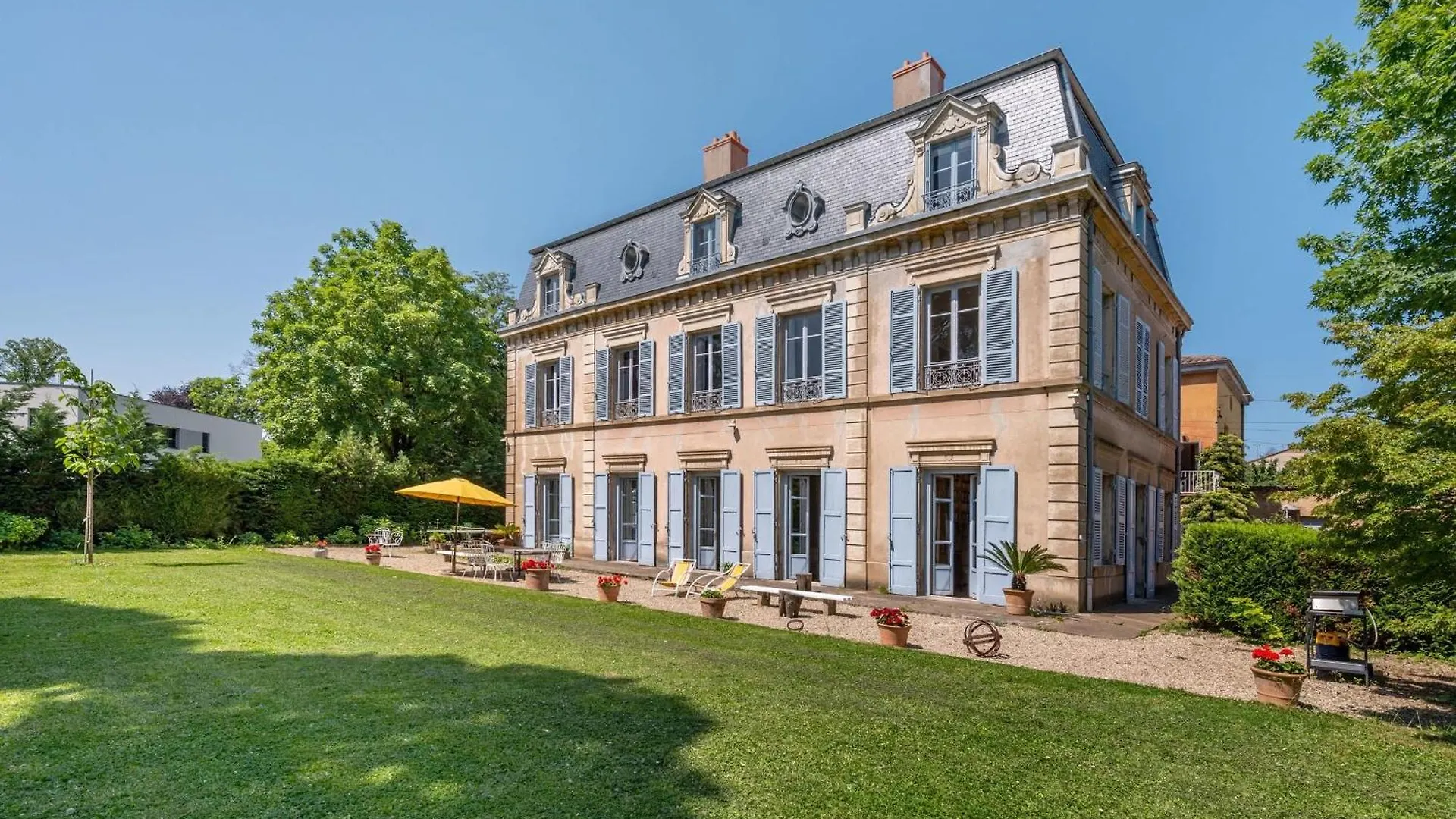 Le Parc - Estate with swimming pool in a park Villa Saint-Cyr-au-Mont-d'Or