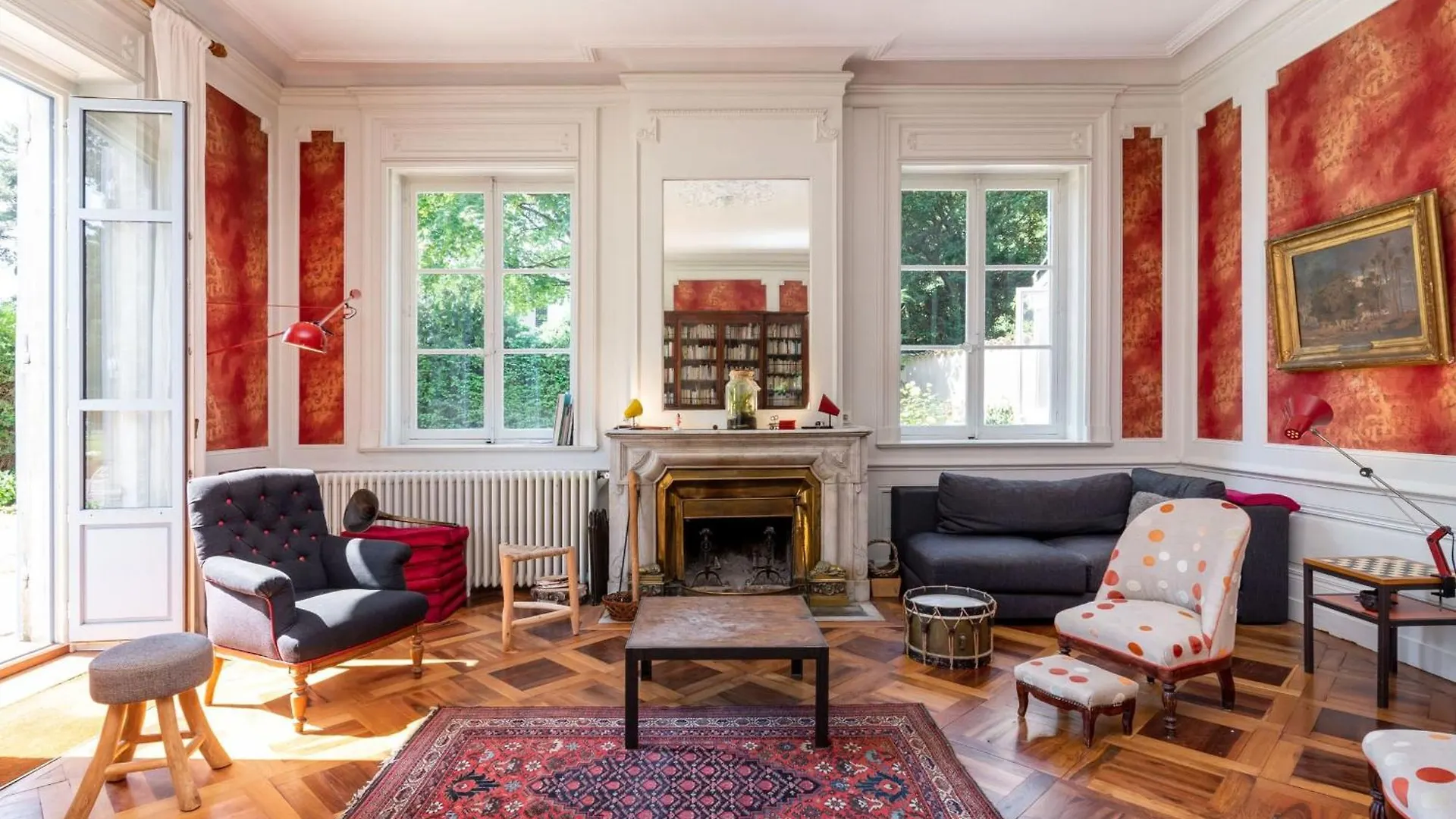 Le Parc - Estate with swimming pool in a park Villa Saint-Cyr-au-Mont-d'Or Fransa